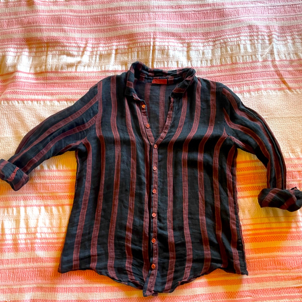Cotton button up